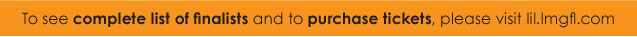 To see complete list of finalists and to purchase tickets