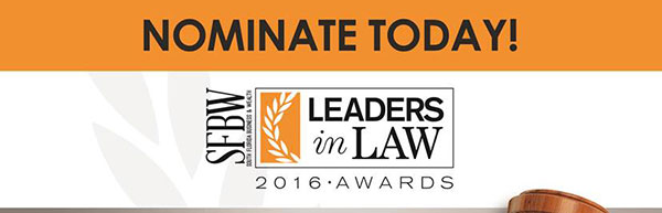 Leaders in Law Nominate Today!
